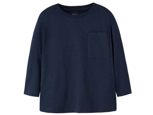 Name It MINI bluse navy blazer med brystlomme  